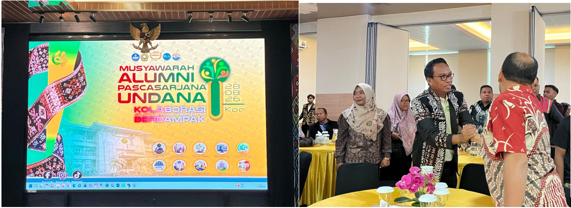 Pertama Kali dalam Sejarah, Pascasarjana UNDANA Gelar Musyawarah Alumni, Rangkaian Dies Natalis ke-64 UNDANA dan Pesta Perak 25 Tahun Pascasarjana