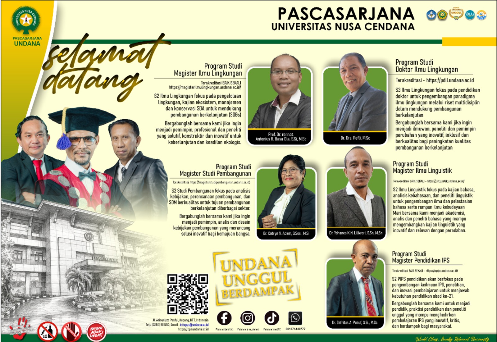 Pimpinan Pascasrajana Universitas Nusa Cendana