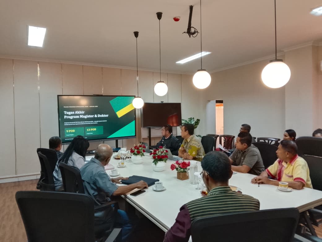 Undana Sosialisasikan POB Tugas Akhir di Lingkungan Pascasarjana